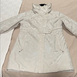 Lole Women's Cream Utility With Style Jacket/Coat